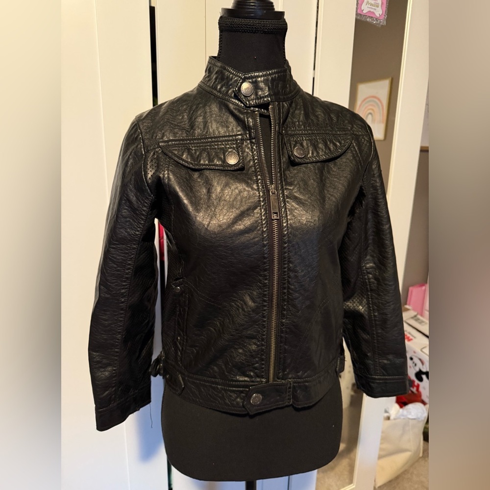 Urban Republic Black Leather Jacket
